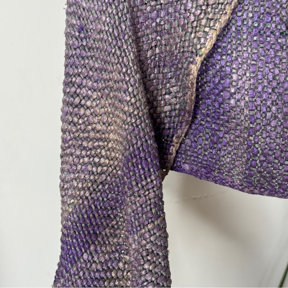 Fantasy Handwoven Lilac Shawl Shrug - Picture 9 of 9